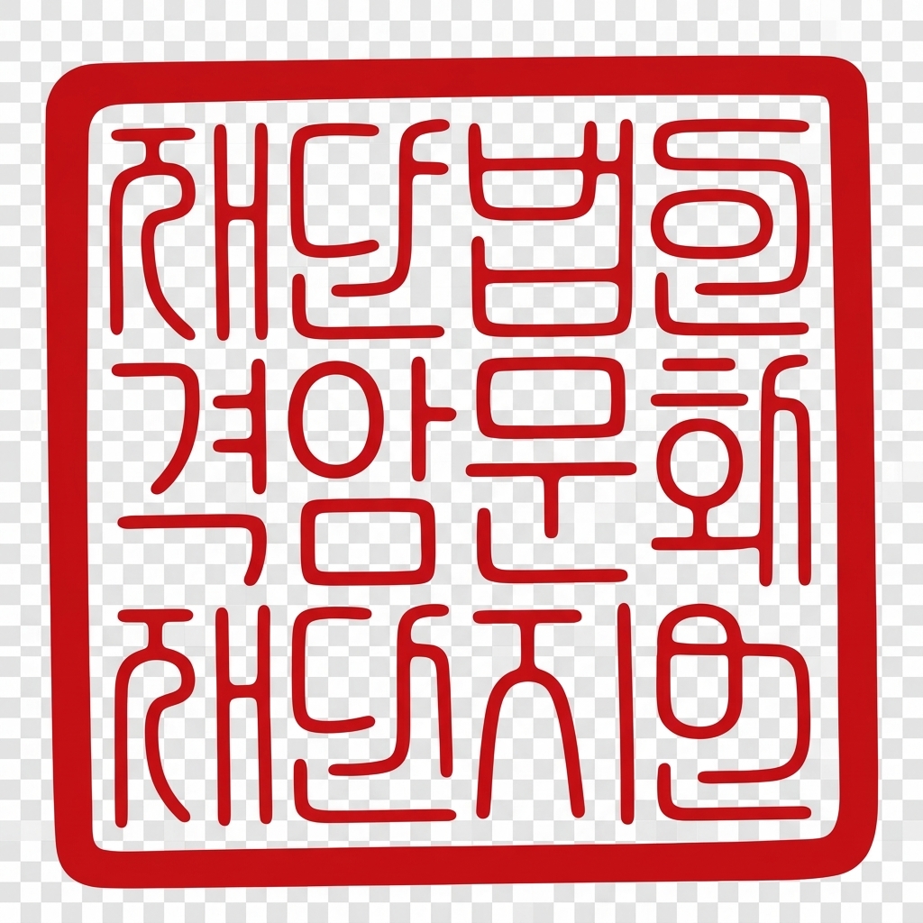 재단법인 격암문화재단 인장